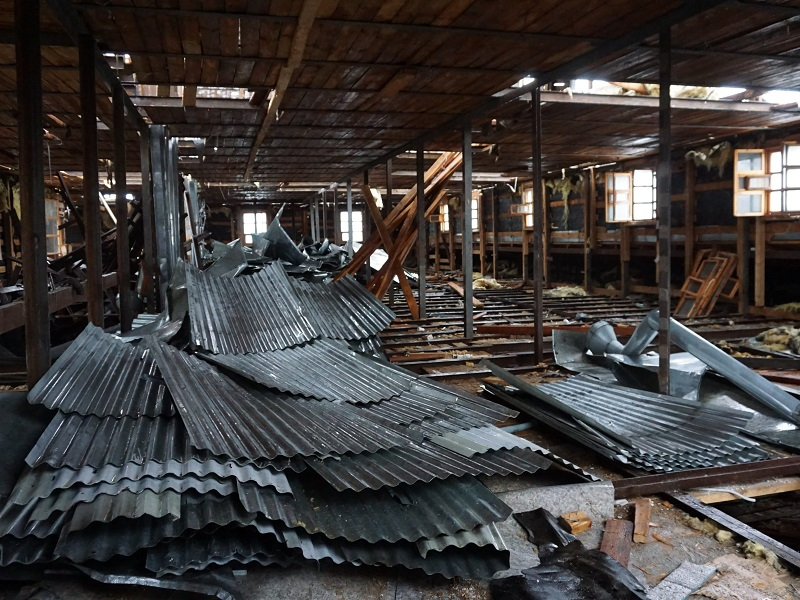 демонтаж здания и утилизация металлолома